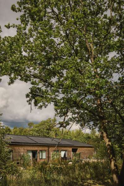 Residential facility with a special focus on sustainability featuring steel profile roofs, Kirke Værløsevej 52, 3500 Værløse, Denmark